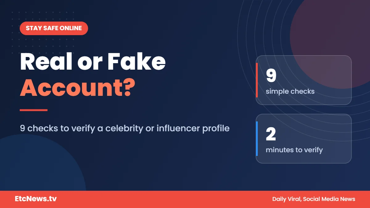 How to Check If a Celebrity or Influencer Account Is Real How to Check If a Celebrity or Influencer Account Is Real
