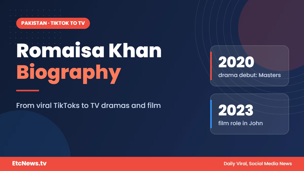 Romaisa Khan: From TikTok Star to TV Actress, Biography and Dramas Romaisa Khan: From TikTok Star to TV Actress, Biography and Dramas